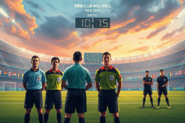 Árbitros designados para el Mundial de Clubes 2025, incluyendo a Facundo Tello y Yael Falcón Pérez de CONMEBOL.