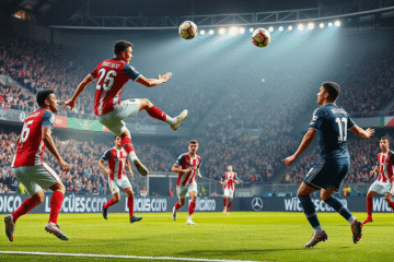 Miguel Borja celebra su gol decisivo durante el partido entre River Plate y Talleres de Córdoba en el Torneo Apertura 2025.