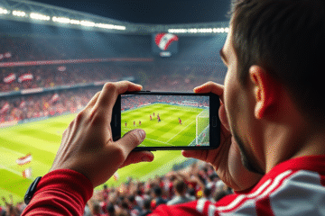 Imagen de la aplicación para ver el partido de River Plate en vivo.