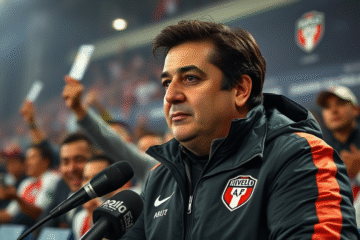 Marcelo Gallardo en conferencia de prensa, satisfecho con el empate 2-2 de River Plate ante Independiente del Valle, hablando sobre el Superclásico contra Boca.