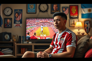 Julián Álvarez apoya a River Plate antes del Superclásico, mostrando su conexión emocional con el equipo desde Europa.