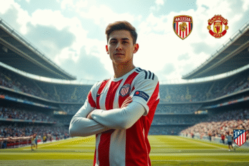 Franco Mastantuono, destacado jugador de River Plate, considerado una gran promesa del fútbol argentino, en el centro de atención de clubes europeos como el Manchester United.