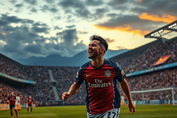 River Plate intenta anotar un gol crucial en la Copa Libertadores contra Independiente del Valle en un emocionante encuentro.
