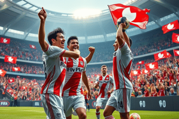 Germán Pezzella mostrando su entusiasmo por el Mundial de Clubes 2025 y la participación de River Plate.