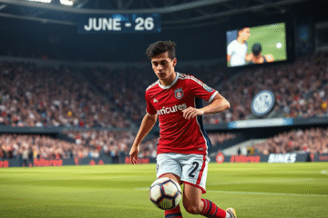 Franco Mastantuono, un joven talento del fútbol, destaca en el interés de clubes europeos tras su actuación en River Plate.