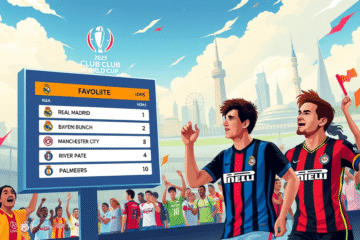 Mundial de Clubes de 2025 com foco nas apostas e favoritos do torneio.