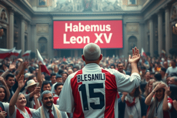Robert Prevost asume como Papa León XIV y River Plate celebra con un gol de Sebastián Driussi.