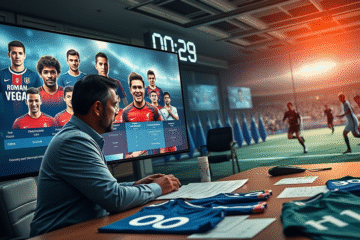 Imagem relacionada às transferências do River Plate para o Mundial de Clubes de 2025, destacando os principais alvos e a estratégia do treinador Marcelo Gallardo.