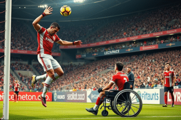 Sebastián Driussi lesionado sendo retirado do campo após gol