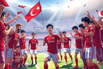 Jogadores do Urawa Red Diamonds se preparando para a Copa do Mundo de Clubes 2025.