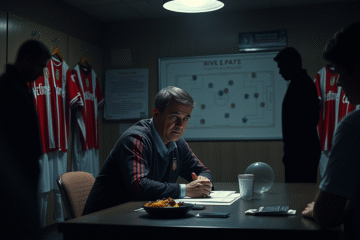 Reinaldo Merlo durante jogo do River Plate em 2005