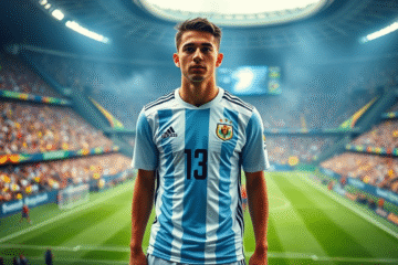 Lautaro Rivero com a camisa número 13 do Mundial de Clubes de 2025