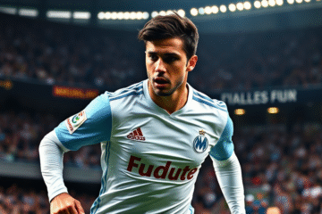 Facundo Medina em destaque, prestes a se transferir para o Olympique de Marselha, beneficiando o River Plate financeiramente.