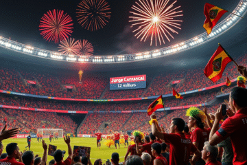 Jorge Carrascal en acción en un partido de fútbol