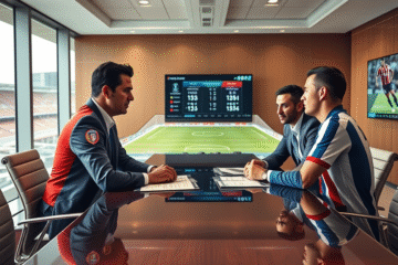 River Plate em treinamento visando o Mundial de Clubes e negociando a contratação de Maxi Salas do Racing.