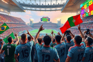 Jogadores de futebol competindo intensamente durante o Mundial de Clubes 2025