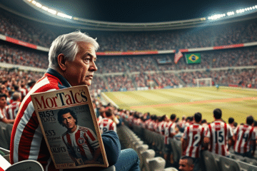 Reinaldo Carlos Merlo em sua época no River Plate, refletindo sobre sua carreira.