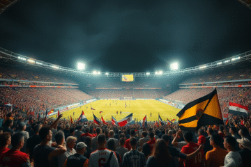 Imagen del partido entre River Plate y Libertad en la Copa Libertadores 2025