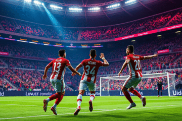 Jugadores de River Plate celebrando un gol en el Mundial de Clubes 2025 contra Urawa Red Diamonds