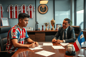 Facundo Colidio em campo pelo River Plate, em negociações para renovar contrato