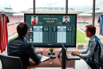 Imagen del equipo de fútbol River Plate preparándose para el Mundial de Clubes