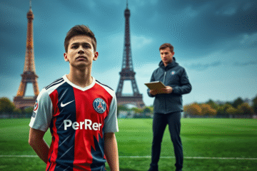 Franco Mastantuono, jovem promessa do River Plate, está em negociações para se juntar ao Paris Saint-Germain sob a supervisão de Luis Campos.