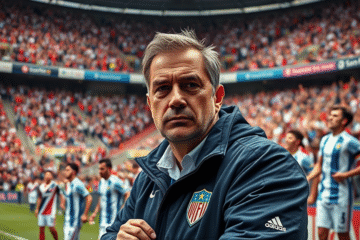 Imagen del partido entre River Plate y San Martín de Tucumán en la Copa Argentina.