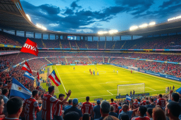 Imagen del partido entre River Plate y San Martín de Tucumán en la Copa Argentina 2025