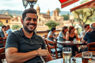 Matías Suárez en una conferencia de prensa desmintiendo rumores de transferencia.