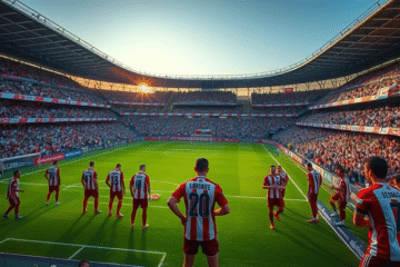 Equipo de River Plate preparándose para partido decisivo en Clausura y Copa Libertadores contra Independiente.