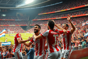 Imagen de River Plate celebrando un gol en la Copa Argentina