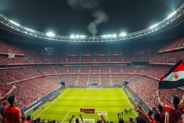 Imagen del empate 0-0 entre River Plate y Libertad en la Copa Libertadores 2025