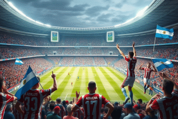 Jugadores de River Plate en acción durante un partido en la Copa Argentina 2025