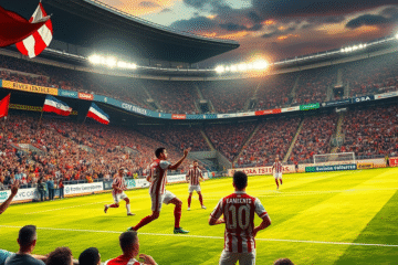 River Plate enfrenta a Independiente en el Estadio Libertadores de América durante el Torneo Clausura