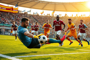 Jugadores de River Plate y Racing en el partido de octavos de final del Torneo Clausura 2025, donde River fue eliminado.