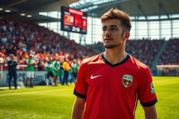 Gianluca Prestianni durante un partido con Benfica, en el que busca una nueva oportunidad en River Plate.