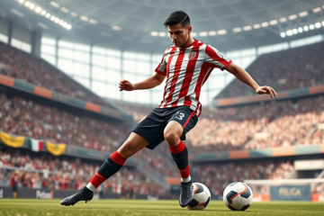 Jermein Zidane Peña Maiguel, defensor de Junior, recomendado a River Plate.