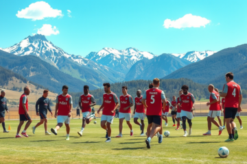 River Plate en pretemporada con Gallardo, viajando a San Martín de los Andes y Punta del Este para amistosos.