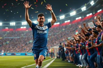 Christian Gray, un futbolista y docente, anota un gol clave en el Mundial de Clubes que empata el partido contra Boca Juniors.