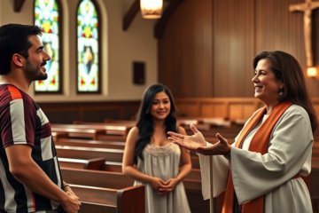 Franco Armani emocionado recibiendo una bendición pastoral antes de su regreso a la pretemporada con River Plate.