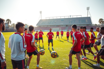 Entrenador Marcelo Gallardo tomando decisiones importantes sobre la plantilla de River Plate en la pretemporada.