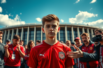 Luca Scarlato, juvenil promesa de River Plate, en el centro de una controversia tras su salida del club y la decisión de la AFA.