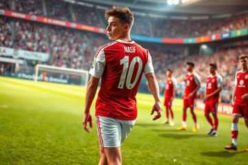 Tomás Nasif durante un partido, listo para unirse a Platense.