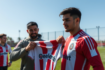 Maximiliano Salas entrenando durante la pretemporada con River Plate mientras busca retomar su mejor nivel.