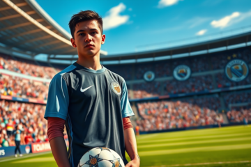 Claudio Echeverri, conocido como el Diablito, reflexionando sobre su futuro en el fútbol tras su préstamo en Bayer Leverkusen.