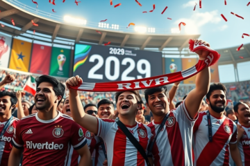 River Plate en busca de clasificación al Mundial de Clubes 2029 tras una decepcionante actuación en 2025.