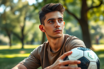 Giorgio Costantini reflexionando sobre su año, su debut y su lesión en el mundo del fútbol.