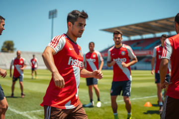 Matías Viña en su etapa con Flamengo, vinculado a River Plate.