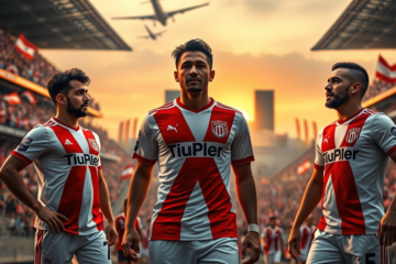 Gonzalo Montiel liderando a River Plate en una nueva etapa de cambios significativos.