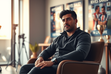 Matías Suárez en el campo de fútbol, celebrando un gol, durante su carrera profesional.